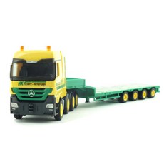 Herpa Replica 1/87 Benz Actros拖車 HE301275YE模型車, 混色