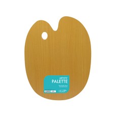 Art Point 木製圓形調色盤 大, 混合顏色