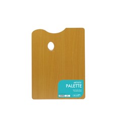 Art Point 方形木製調色盤 小, 混合顏色