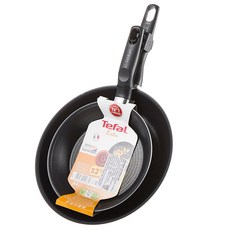 테팔 엑스트라 트윈 프라이팬 콤보 2개, 혼합 색상, 트윈팬 26cm + 20cm