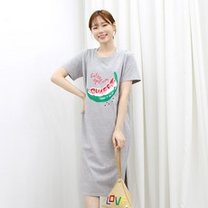 PANG PANG SHOP T半飾西瓜喂養連衣裙