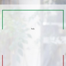 設計樹叢 彩色霧面窗貼 北歐風格, CW691