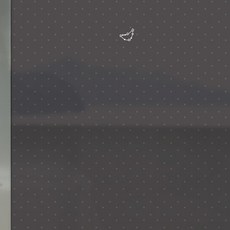 디자인수풀 심플 컬러 안개시트지, 블랙 염소자리