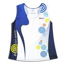 Deuce Seven女款馬拉松比賽服上衣 Wa3002, 混色