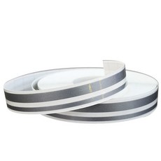 Tracing 車用側邊纖薄車門線條貼紙, 灰色, 1個