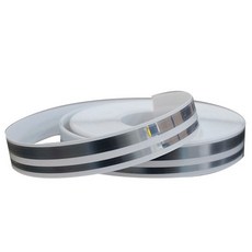 Tracing 차량용 사이드 슬림 도어데칼 라인스티커, 실버크롬, 1개