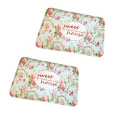 스토어33 꽃패턴 소프트 키친매트, D