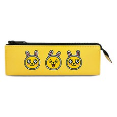 카카오프렌즈 프렌즈스쿨 PVC 삼각 파우치, 무지, 1개