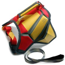 비케이 대형견 하네스 월드컵테마 가슴줄 S 로프포함, 스페인, 1세트