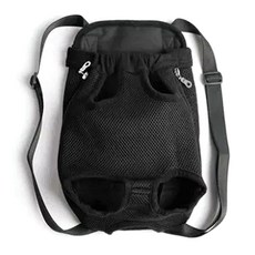 DM Aluppet Pet 便攜帆布旅行背包 M, 黑色的, 1個