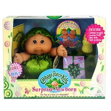 아이비젼 서프라이즈 뉴본 양배추 아기인형, 랜덤 발송, 1개