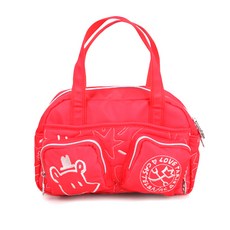 까스텔바작 골프 파우치 여성용 JGFYB-159F, 레드