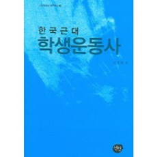 한국근대학생운동사, 선인, 김호일 저