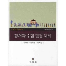 MINSOKWON 藏書閣收藏筆帖解題, 金明均,申翼澈,文姬順 共著