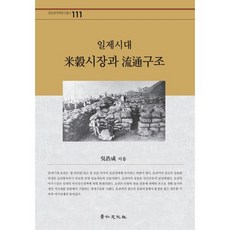 일제시대 미곡시장과 유통구조, 경인문화사, 오호성 저