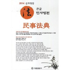 큰글 민사법전(2014)(개정판), 법률출판사