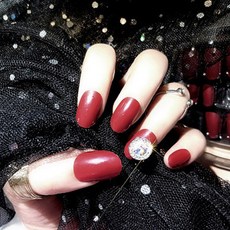 ARYKO TRADERS 可動珠寶亮點美甲片 18P, 玫瑰A款, 1個