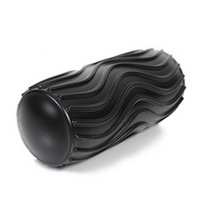 TOGU 波浪紋泡棉健身滾筒, 黑色的