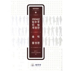 2004年法務部民法修正案： 總則物權篇, 法務部, 法務部民法修正資料發行組著