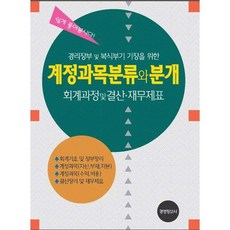 경리장부 및 복식부기 기장을 위한계정과목 분류와 분개:회계과정 및 결산 재무제표, 경영정보사, 이진규 저