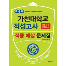 특공대가천대학교 적성고사 적중 예상 문제집:, 씨마스