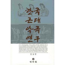 MINSOKWON 韓國近代樂劇研究, 金浩然 著