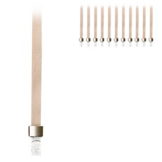 VIC DREAM 金屬名牌掛繩, 12入, 金色