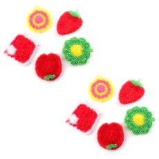 Sunwoo Land 亞克力洗滌器隨機發貨, 5入, 2組