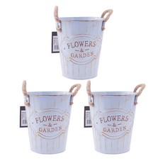 ABM Korea 復古鐵製花盆, 混合色