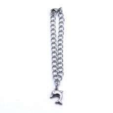 Haon Pet 海豚吊墜狗狗項圈 G S, 單一顏色, 1個