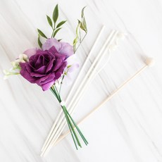 모리앤 비누꽃 플라워 디퓨저리드, 퍼플, 1개