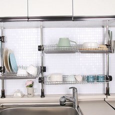 LIVING HAPPY Omega 3 水槽車床 + 14 滾水槽車床, 水槽擱板（混色），水槽卷擱板（灰色）