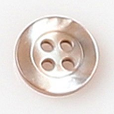 HR大鈕扣 格拉納達鈕扣 9mm, 米色, 8個