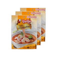 스마일링피쉬 똠얌 페이스트, 30g, 3개