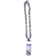 하온펫 사각바 강아지 목걸이 XS, 1개