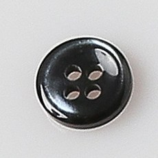 HR大鈕扣 尼亞加拉鈕扣 13mm, 單一顏色, 12個