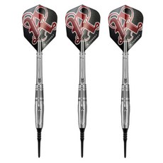 Target軟質桶型飛鏢標靶 REBEL Bandit 17.5g 飛鏢鏢桿, 混色, 3片