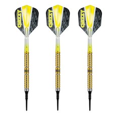 Target Soft Barrel Chizzy CORTEX SOFT TIP DARTS 19g 飛鏢鏢桿, 混色, 3片