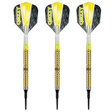Target Soft Barrel Chizzy CORTEX SOFT TIP DARTS 17g 飛鏢鏢桿, 混色, 3片
