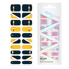 Vavacoco 造型凝膠指甲貼紙, 混色, 1組