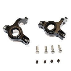 GPM ALUMINIUM FRONT KNUCKLEARM RC에이암, BK, 1세트