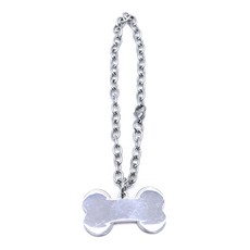 하온펫 뼈다귀 팬던트 대 강아지 목걸이 I S, 1개