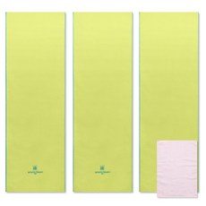 Songwol 松月 運動毛巾 綠色3入+素色抹布 粉色, 混色, 1套