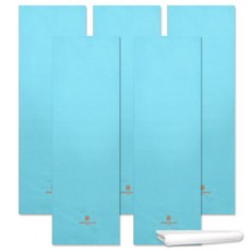 Songwol 松月 生動運動 31 毛巾藍色 5p + 抹布 30 白色, 混色, 1套