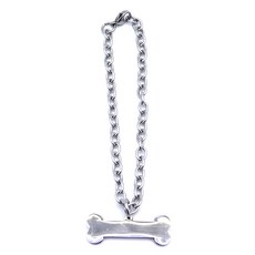 Haonpet 長骨頭 墜飾 狗項圈 I L, 單一顏色, 1個