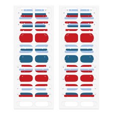 VAVACOCO 凝膠美甲貼 捕夢網, 紅色, 2個