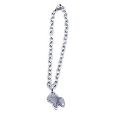 하온펫 말 팬던트 강아지 목걸이 I XL, 1개