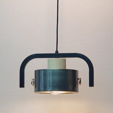 Saetbyeol House SUS木質吊環1燈吊燈, 混色