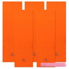 Songwol 松月 運動毛巾 5入+粉色毛巾, 橘子, 1套