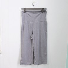 이얀 임산부 편안해 7부밴드 요가바지